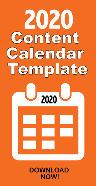 FREE 2020 Content Editorial Calendar Template